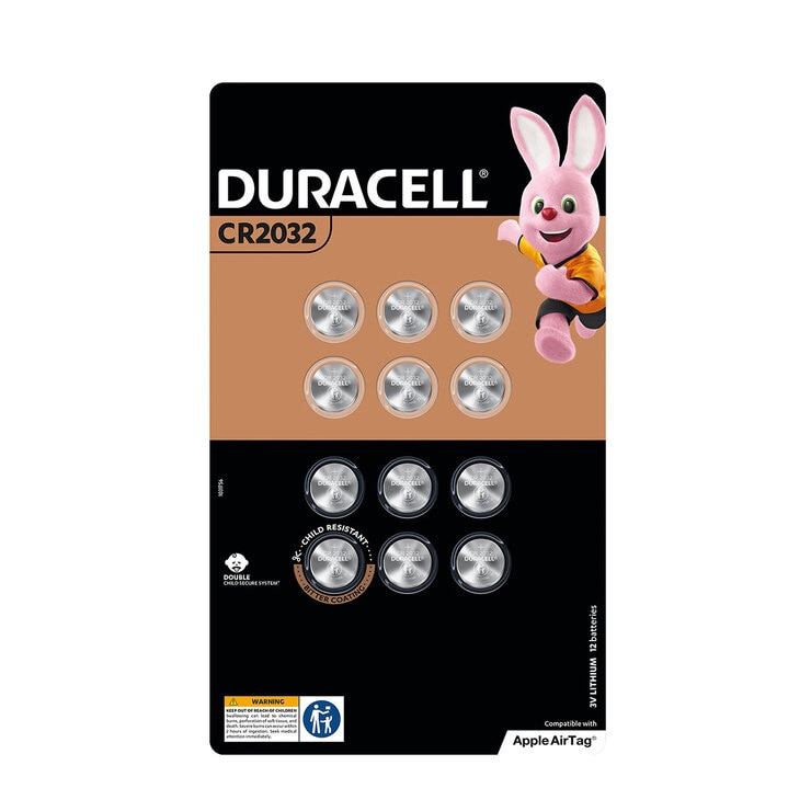 Duracell CR2032 Coin Battery 12-unit 686868