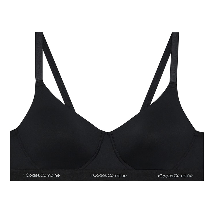 코데즈 컴바인 브라 2매 - 베이지/블랙, S(90)