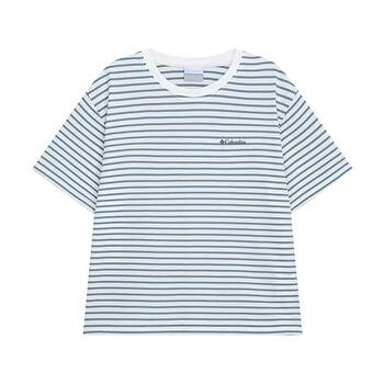컬럼비아 여성 스트라이프 티셔츠