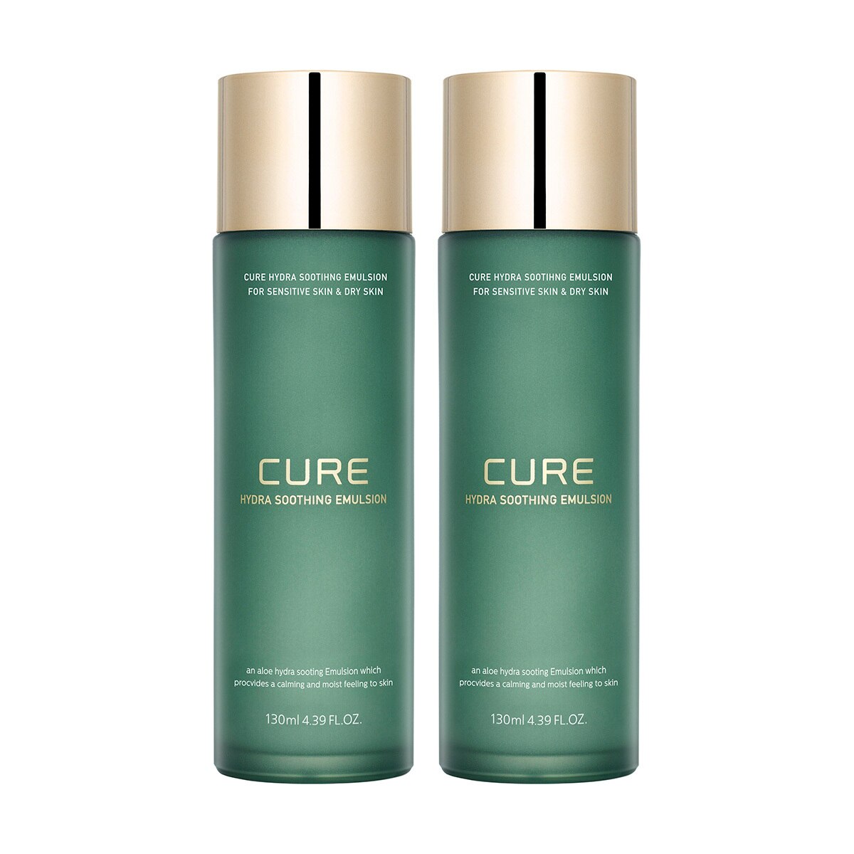 김정문알로에 하이드라 수딩 에멀젼 130ml X 2입