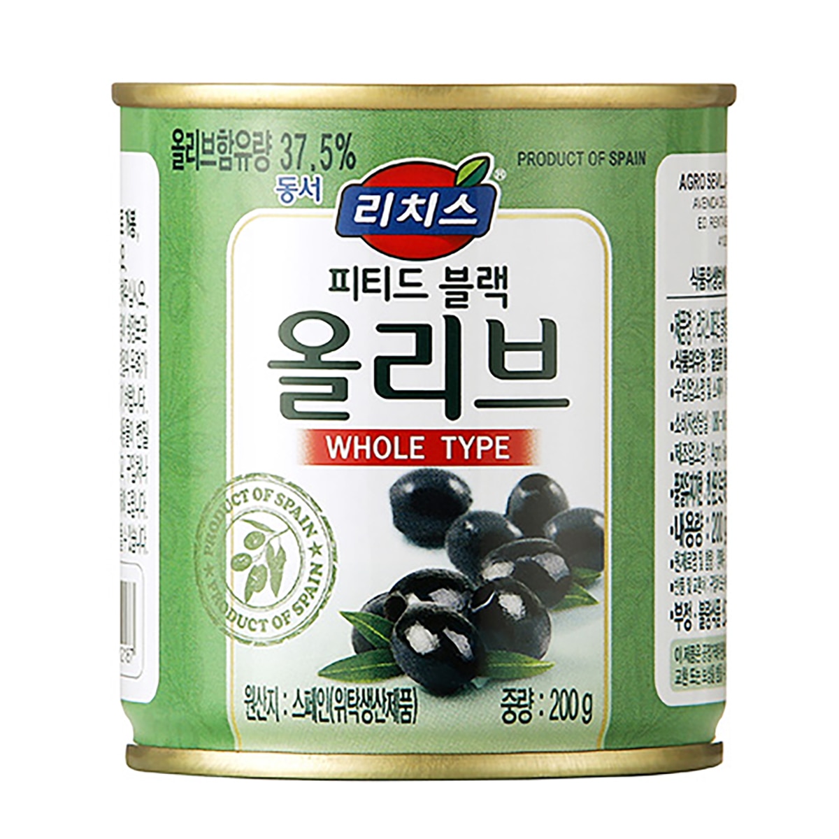 리치스블랙올리브200g x 12