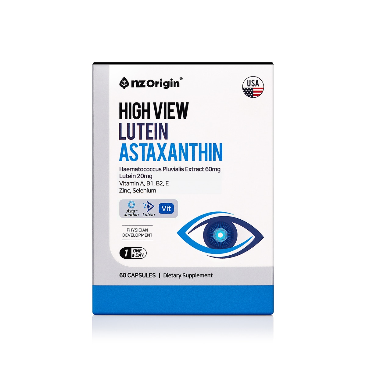 엔젯오리진 하이뷰 루테인 아스타잔틴 500mg x 60