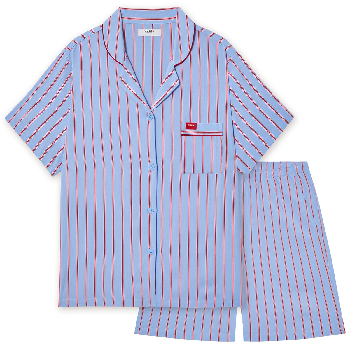 게스 여성 레이온 파자마 세트