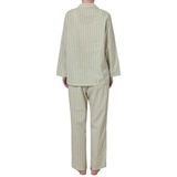 게스 여성 코튼 파자마 세트 - 리프 스트라이프