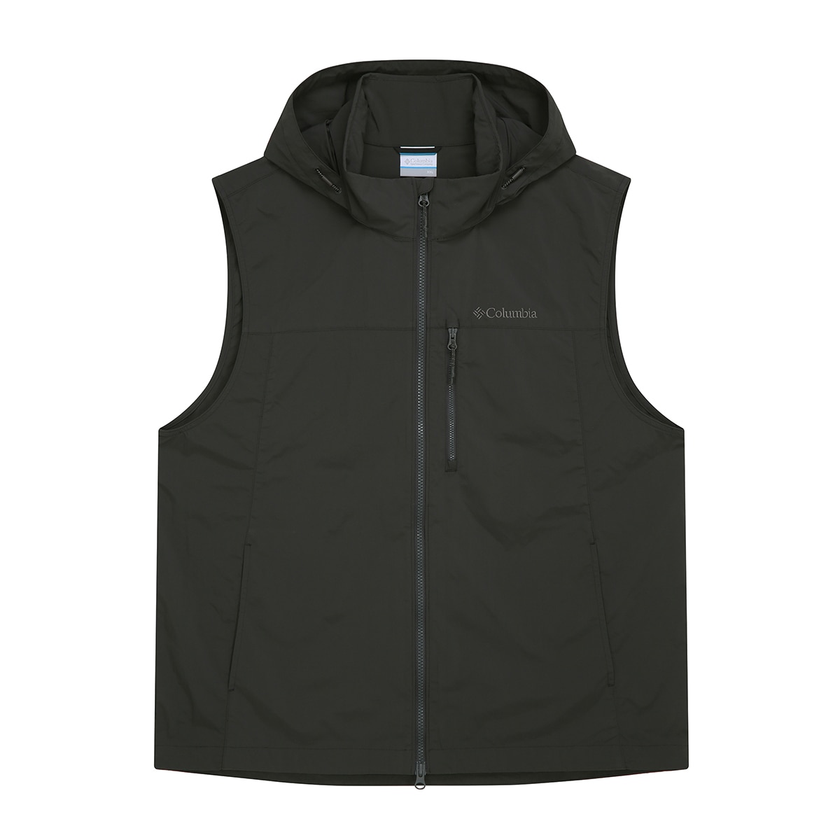 컬럼비아 남성 후드 베스트 - 다크그레이 컬럼비아 남성 후드 베스트 - 다크그레이