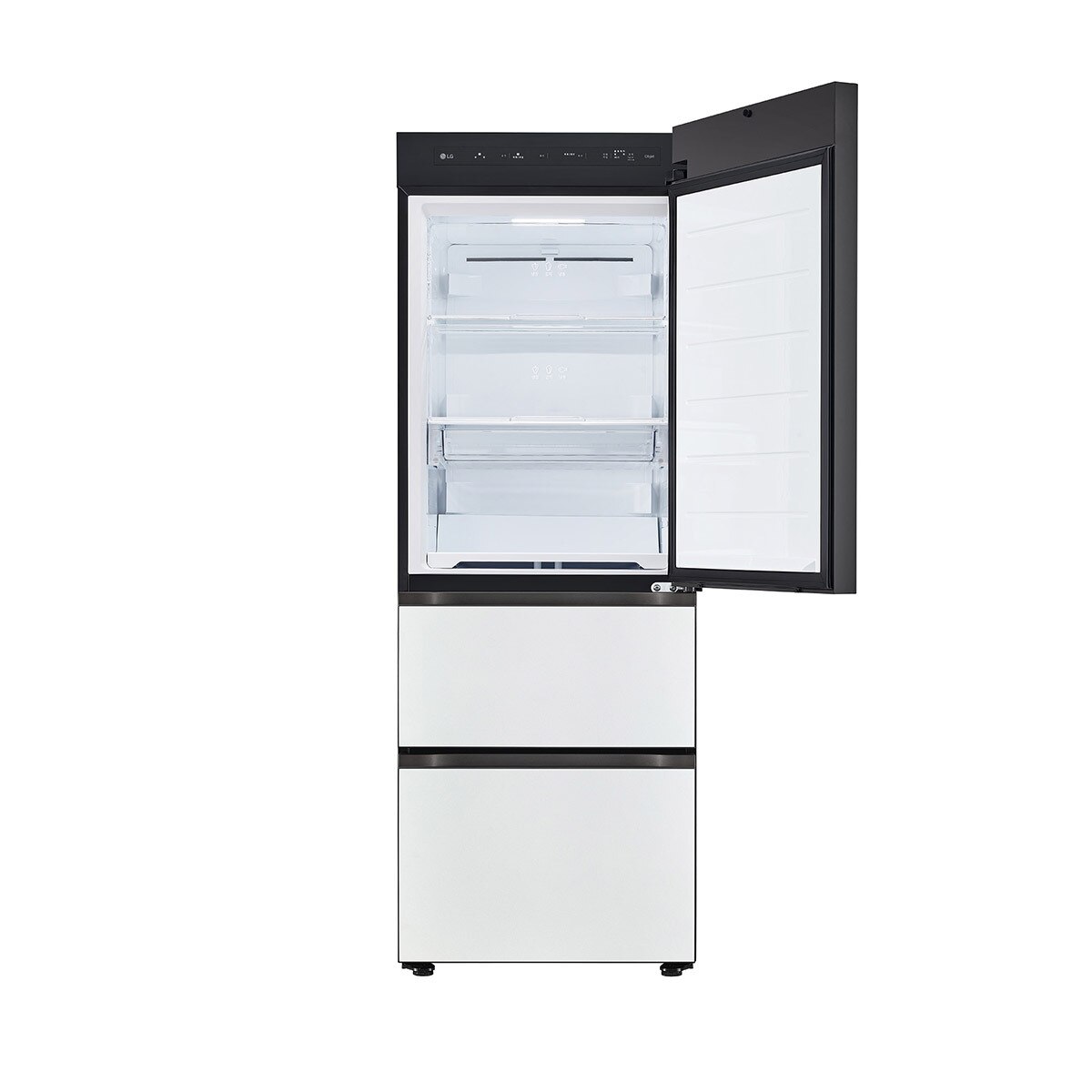 엘지 오브제 김치냉장고 323L - 메탈 - 화이트