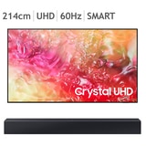 삼성 UHD 85 TV KU85UD7070FXKR 214cm (85) + B400F - 벽걸이형 삼성 UHD 85 TV KU85UD7070FXKR 214cm (85) + B400F - 벽걸이형