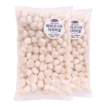 파타고니아 가리비살 1kg x 2pack