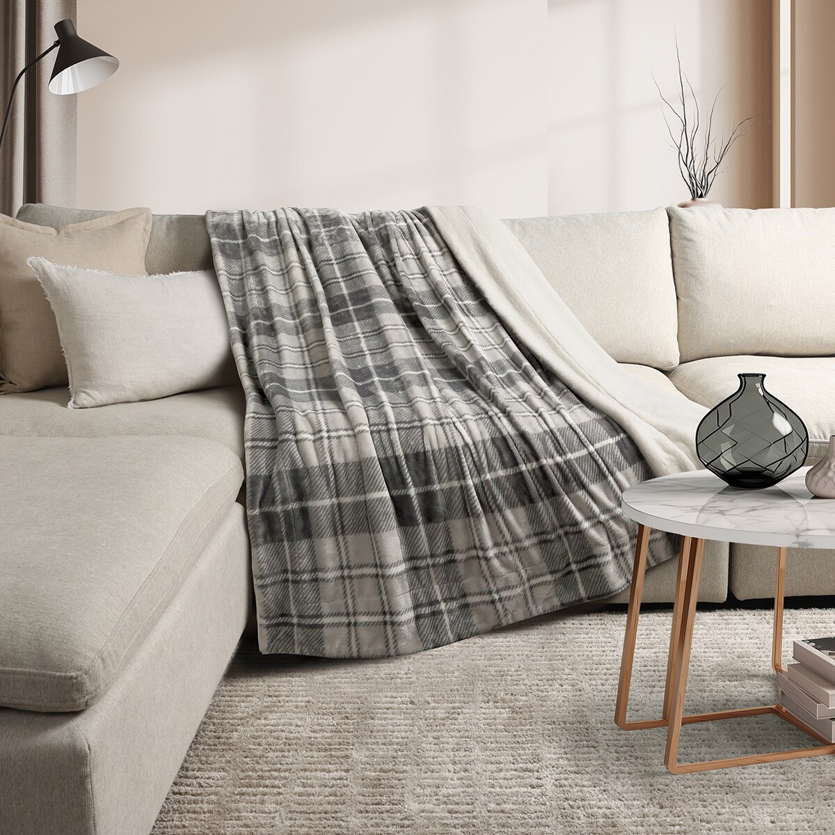 Life Comfort 얼티메이트 담요 152 x 177cm - 그레이 Life Comfort 얼티메이트 담요 152 x 177cm - 그레이