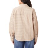 Scotch & Soda 여성 코튼 셔츠 - 브라운, M