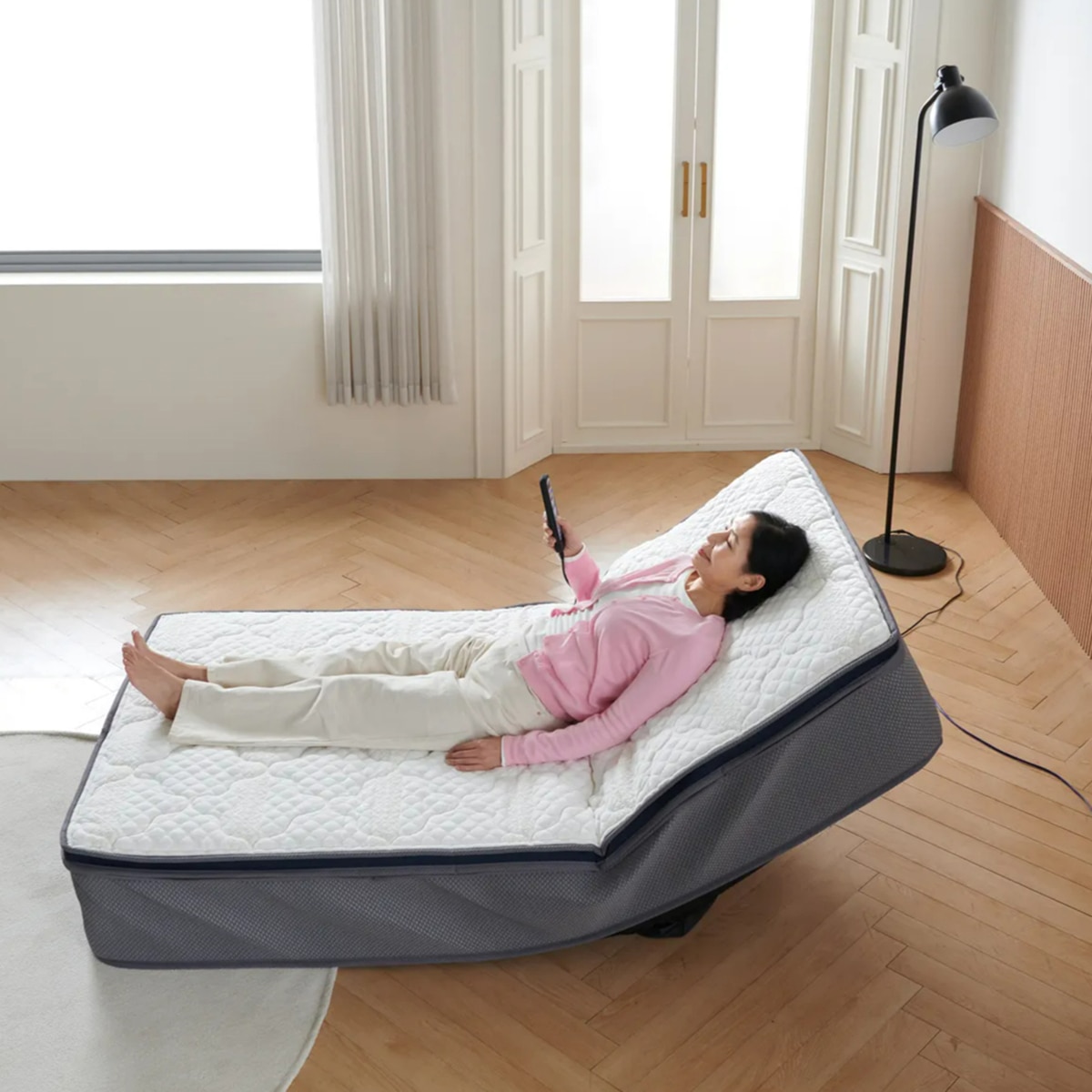 웨일슬립 척추안마 모션베드 매트리스 - 슈퍼싱글