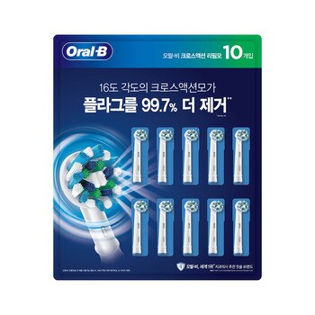 오랄비 전동 칫솔모 10개입