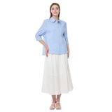 숲 여성 스트라이프 블라우스 숲 여성 스트라이프 블라우스