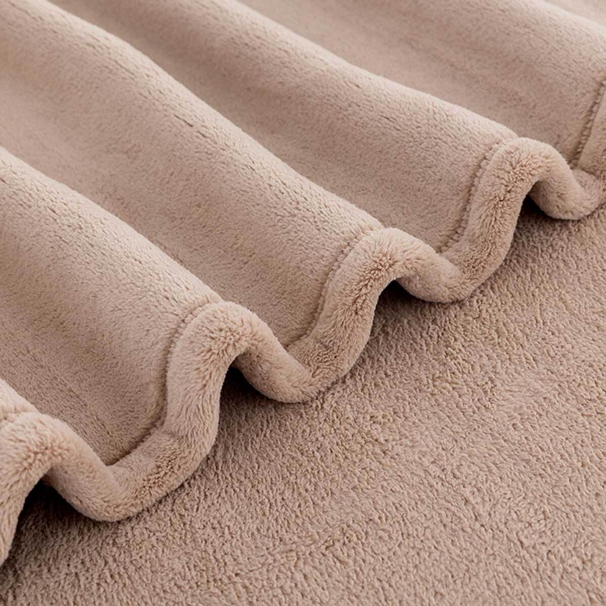 Berkshire 럭스 로프트 담요 249 x 234cm - 베이지 Berkshire 럭스 로프트 담요 249 x 234cm - 베이지