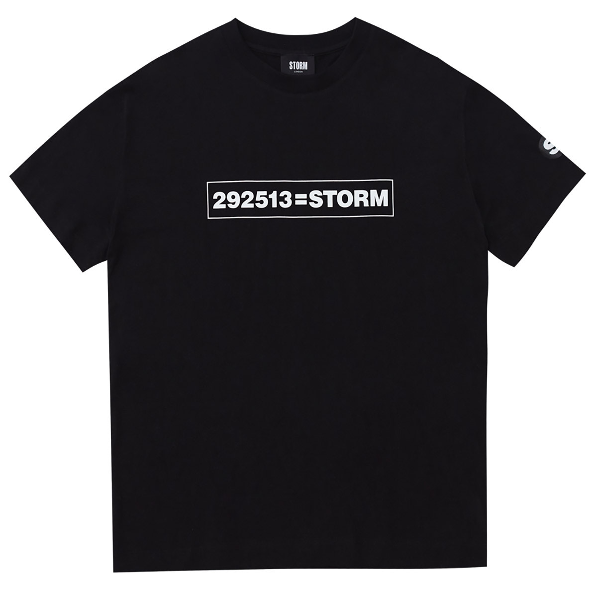 스톰 런던 남성 반소매 티셔츠 - 블랙