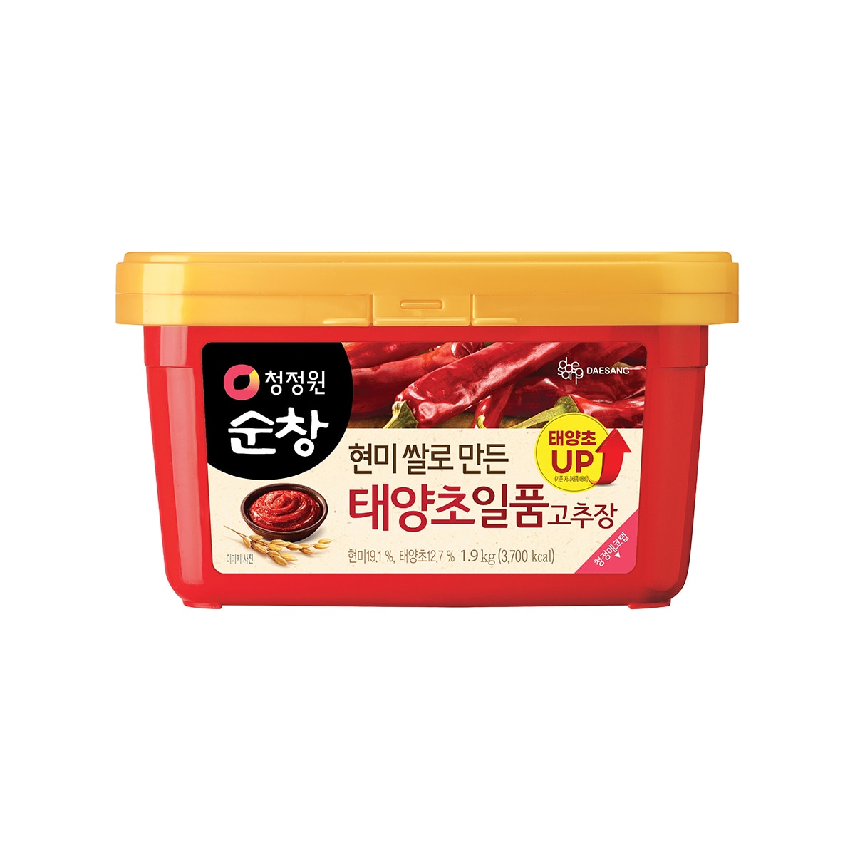 청정원 태양초 고추장1.9kg x 2