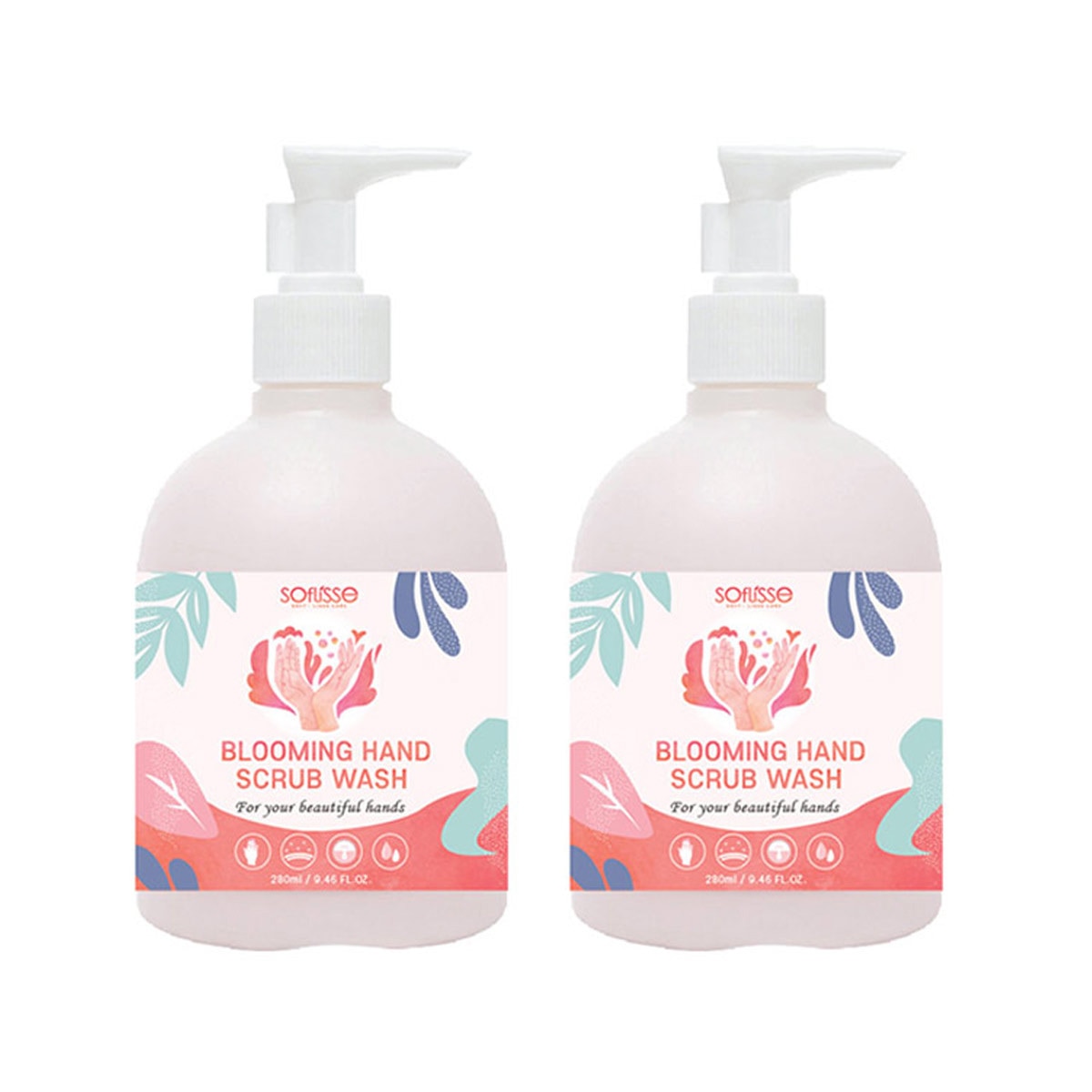 소프리스 핸드 스크럽 워시 280ml X 2
