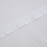 April At Home 앤더슨 양모 워싱 스프레드 - 퀸, 화이트