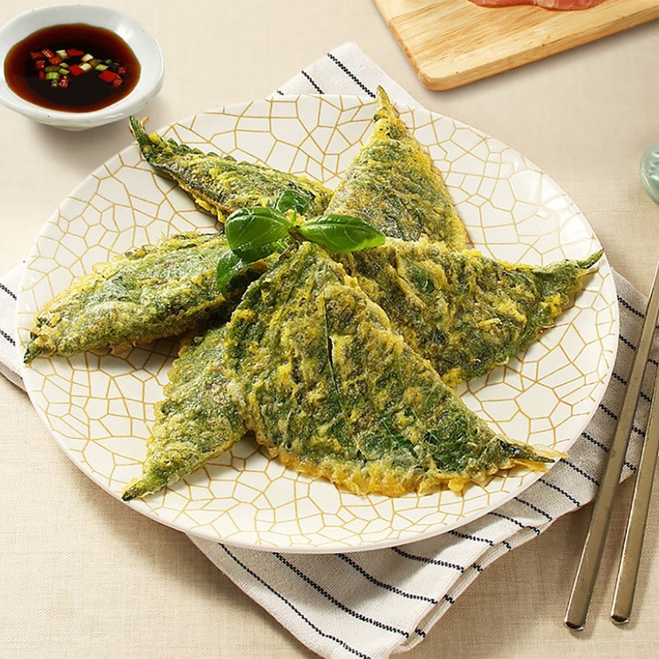 사옹원깻잎전 & 녹두빈대떡 400g x 4 (총1,600g)