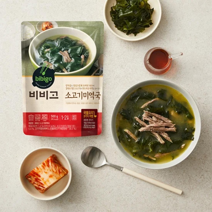 CJ 비비고 소고기 미역국 500g x 6