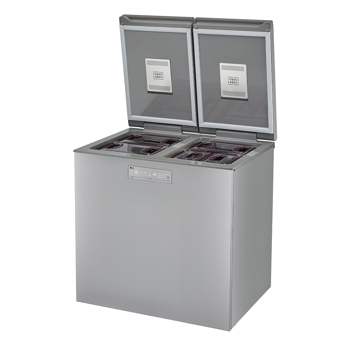 엘지 디오스 김치톡톡 217L- 메탈 샤이니퓨어