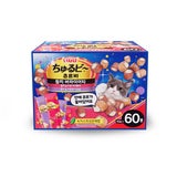 이나바 츄르비 버라이어티 고양이 간식 10g x 60봉 이나바 츄르비 버라이어티 고양이 간식 10g x 60봉