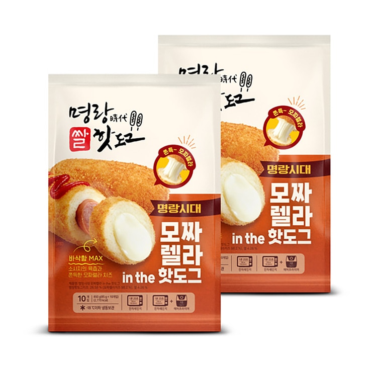 Myungrang Mozzarella Corndogs (85gx10) x 2ea 687529