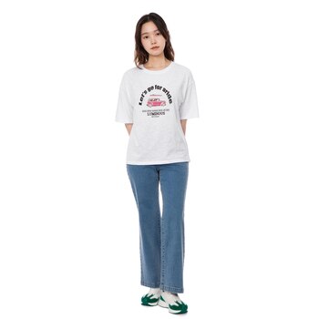 비지트 인 뉴욕 여성 반소매 티셔츠