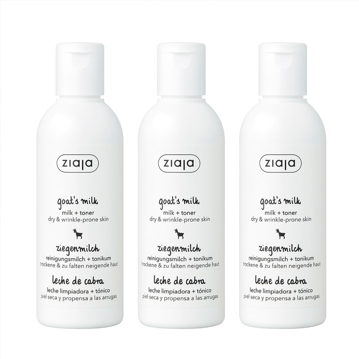 Ziaja Goat's Milk Toner 200ml x 3 686604
