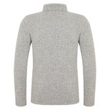 밀레 남성 1/4 집업 스웨터 - 멜란지그레이