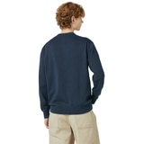 바인 남성 긴소매 니트 크루넥 - 네이비, M