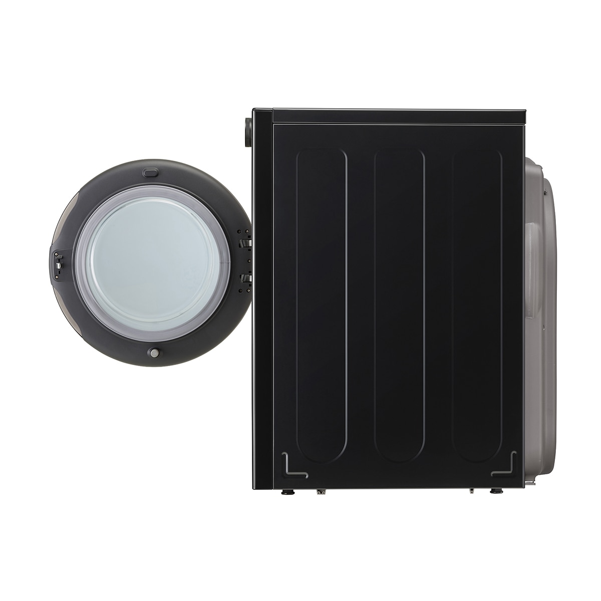 엘지 오브제 건조기 25kg - 블랙 스테인리스