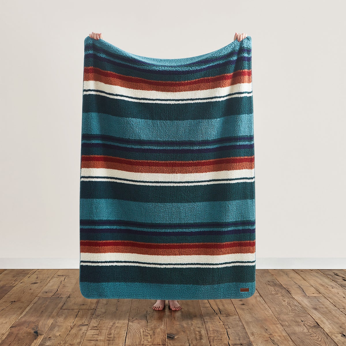 Pendleton 셔파 담요 127x177cm - 아주르레이크(틸)