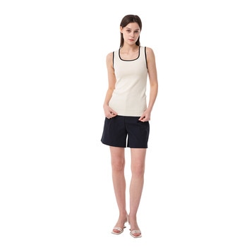 SOUP 여성 민소매 니트 탑 SOUP 여성 민소매 니트 탑