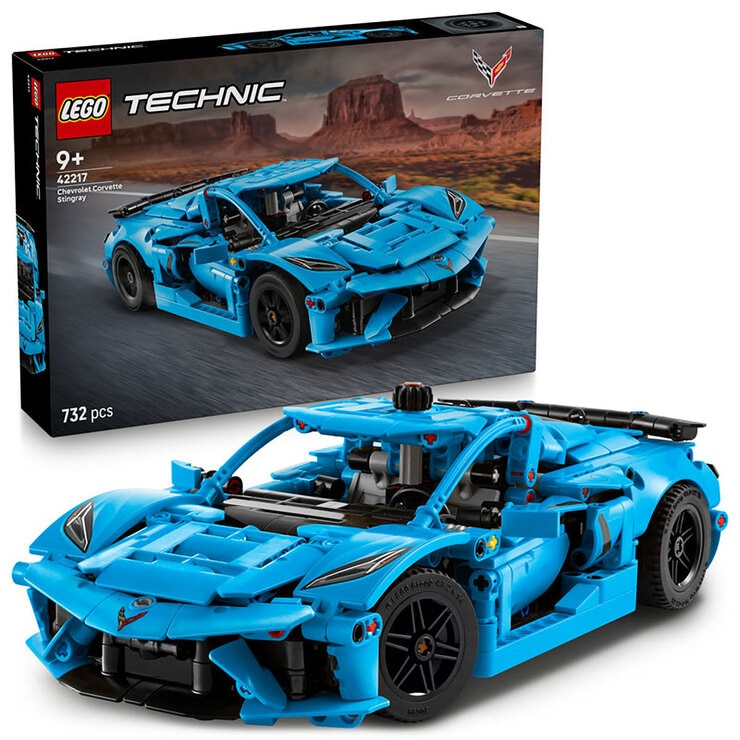 Lego Technic Chevrolet Corvette Stingray Blue 684609
