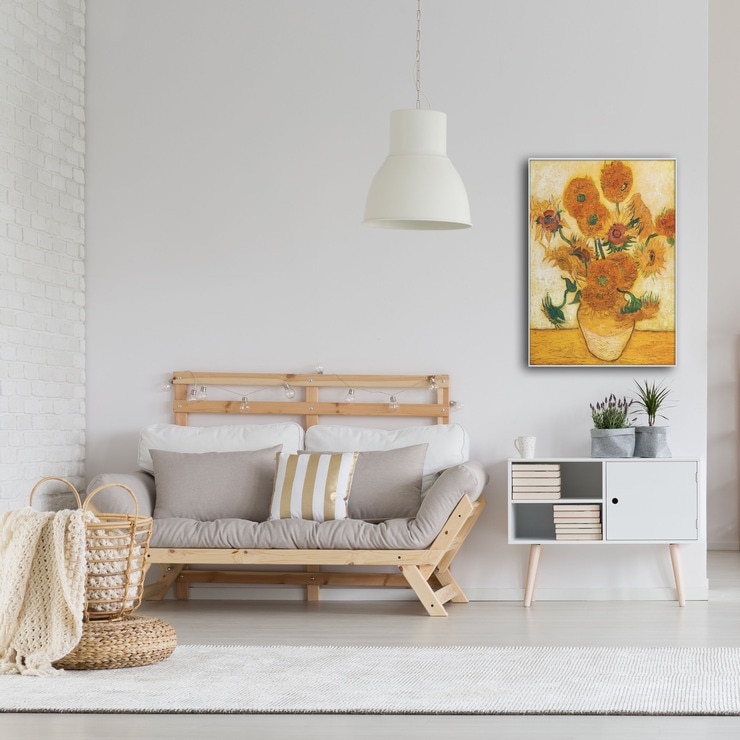 지클레 그림 액자 42x30cm - 고흐, 해바라기 I