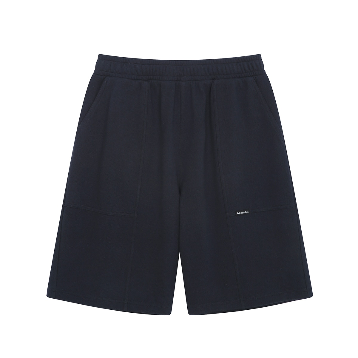 컬럼비아 남성 스웨트 반바지 - 네이비, M