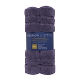 Welspun 멜란지 욕실 매트 2P - 퍼플 Welspun 멜란지 욕실 매트 2P - 퍼플