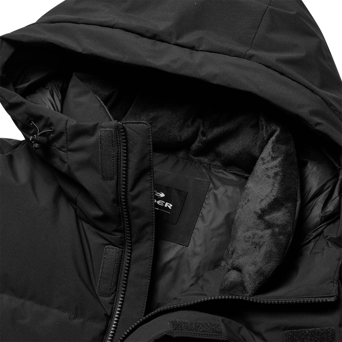 아이더 남성 벤치 롱 다운 자켓 - 블랙