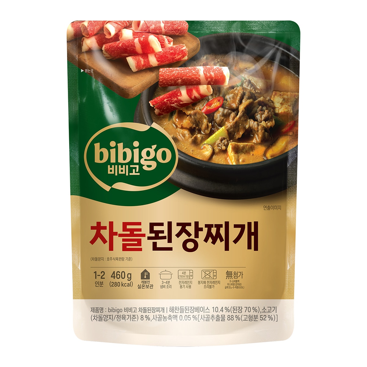 CJ 비비고 차돌 된장찌개 460g x 6