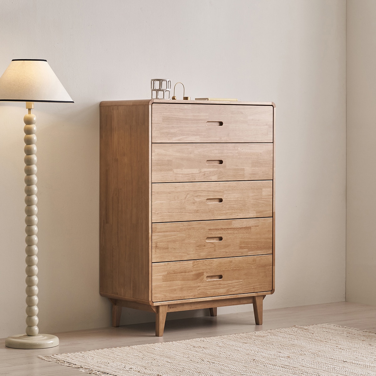 핀란디아 마로네 5단 서랍장