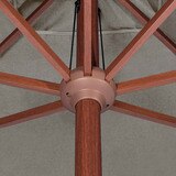 앳레저 사각 우산, 3.0x3.0m 라이트그레이