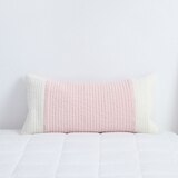April At Home 줄누비 피그먼트 칩베개 2P - 아이보리