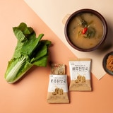 소스락 즉석국 10g x 24 - 백년육수로 맛을 낸 배추된장국