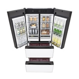 엘지 디오스 AI 오브제컬렉션 김치톡톡 491L- 글라스 에센스화이트