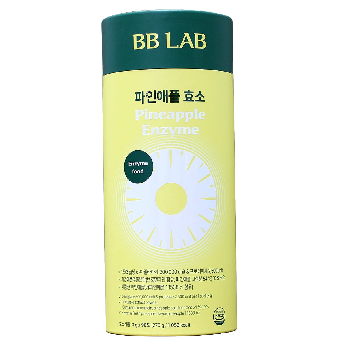 뉴트리원 BB Lab 파인애플 효소 3g x 90포 x 160개