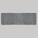 플로티나 선염 면 주방매트 2P 40x120cm - 그레이