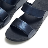 핏플랍 여성용 루루 세킨 슬라이드 - 블루, UK4(230~235mm)