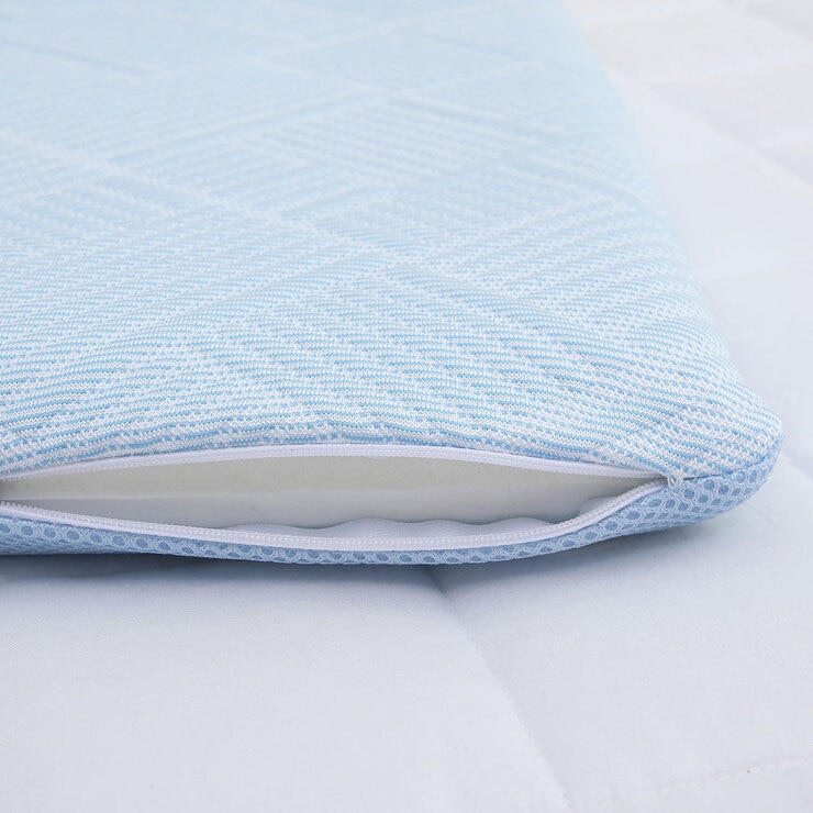 April At Home 냉감 메모리폼 방석 2P - 블루