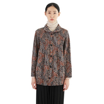 요이츠 여성 퀼팅 카라 자켓